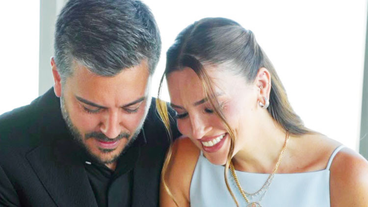 Oyuncu Zehra Yılmaz ile İsmail Gündoğdu nişanlandı