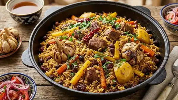 Tarihin derinliklerinden gelen şölen: Özbek pilavı tarifi