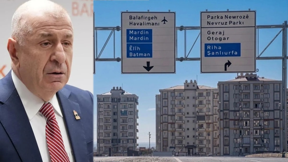Özdağ'dan Kürtçe Tabela Suç Duyurusu: 'Anayasal Suç