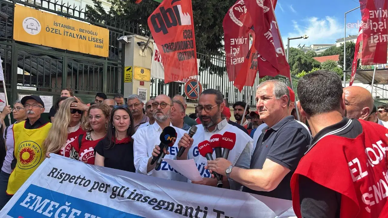 Özel İtalyan Lisesi'nde 123 günlük grev uzlaşmayla sona erdi