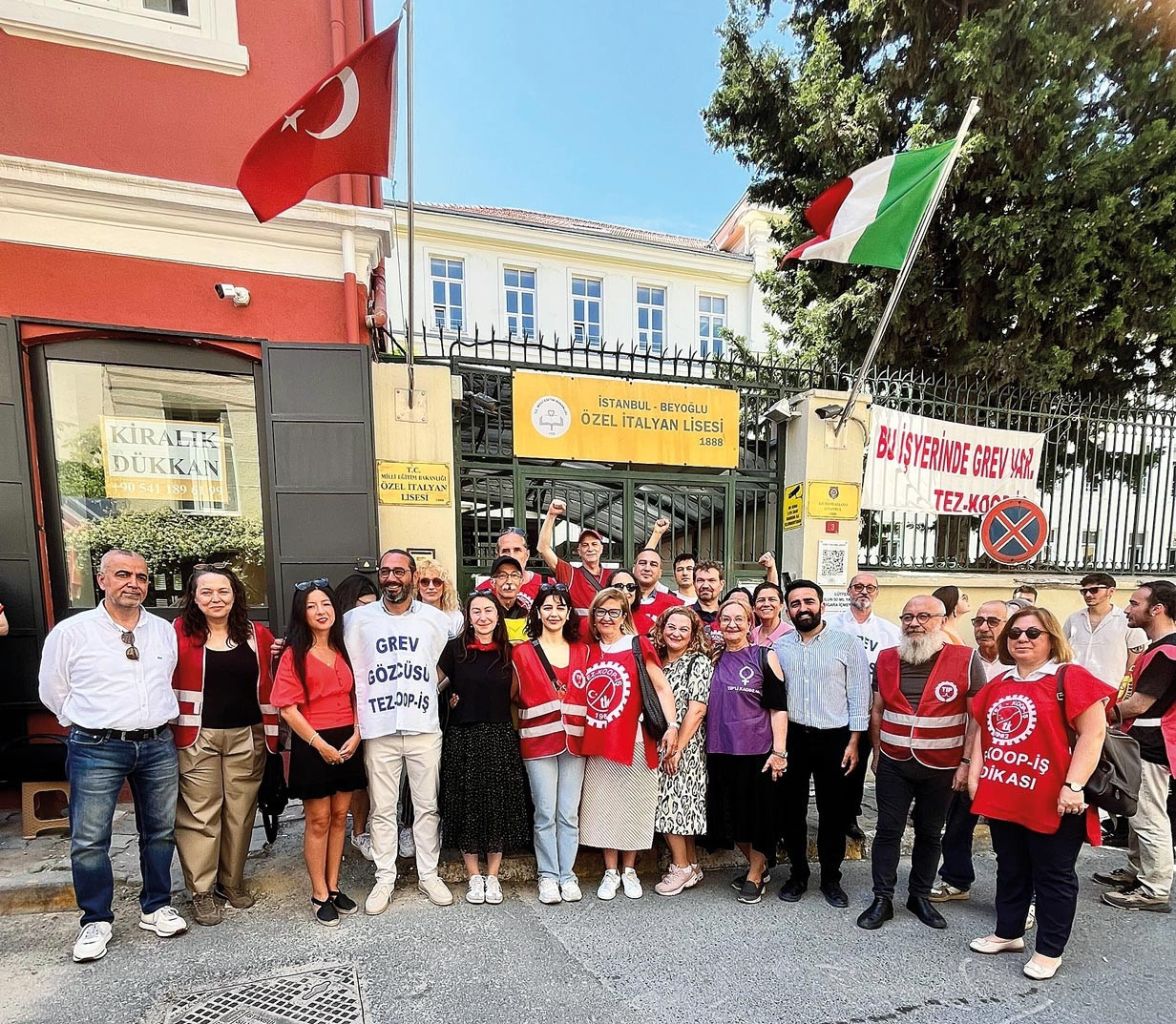 Özel İtalyan Lisesi'nde 123 günlük grev sona erdi