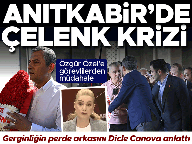 Özgür Özel'in Anıtkabir ziyaretindeki çelenk krizi: Perde arkası