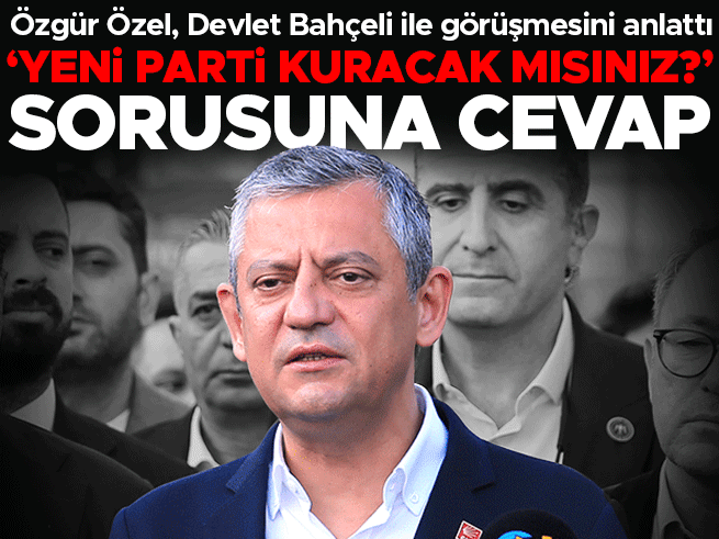 Özgür Özel: Atatürk'ün partisine sahip çıkacağız