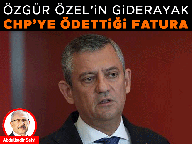 Özgür Özel'in CHP'ye Giderayak Ödettiği Fatura: Siyasette Bir İlk