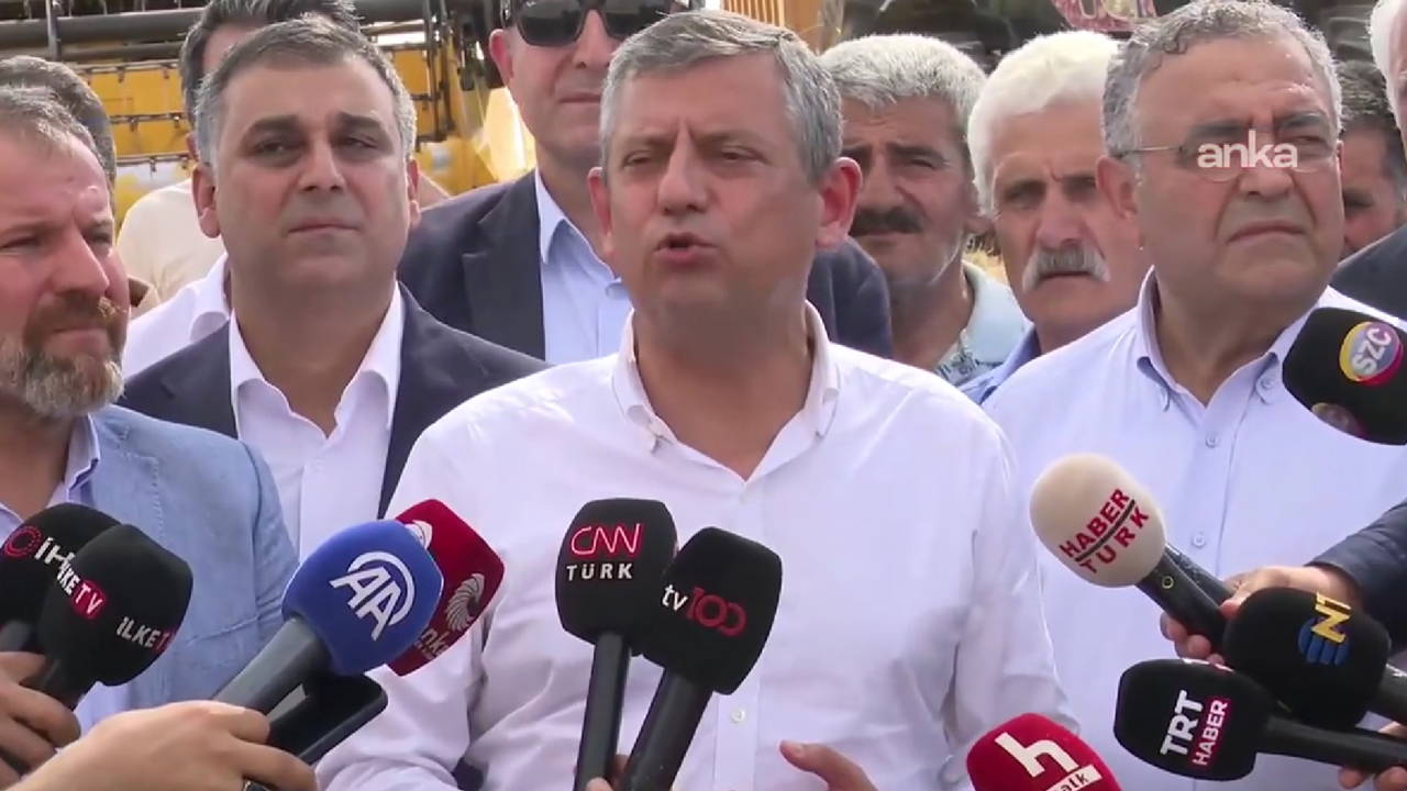 Özgür Özel'den Diyarbakır'da çiftçi mesajları