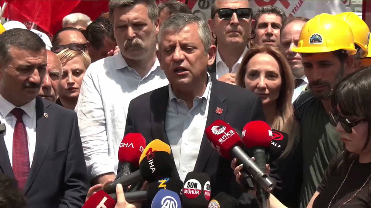 Özgür Özel'den Doruk Madencilik işçilerine destek: Kamuoyuyla kazanacağız