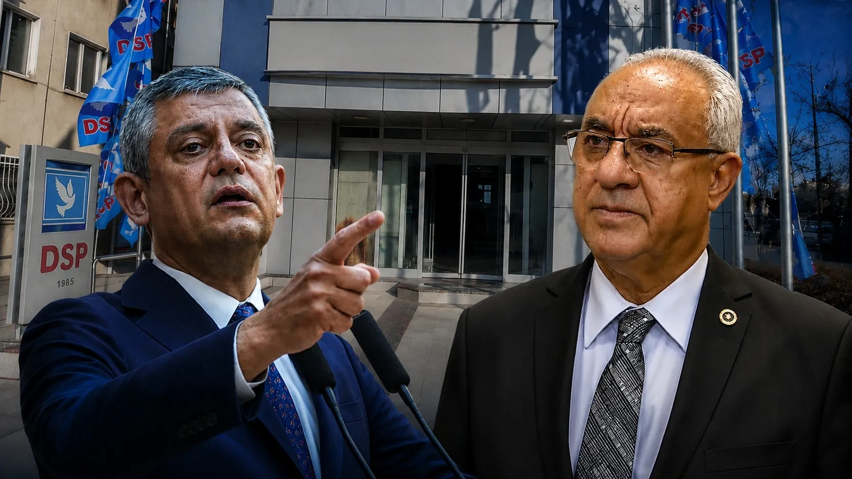 Özgür Özel'in DSP planı böyle çöktü! Aksakal: Adı şaibeli isimlerle kirletilemez