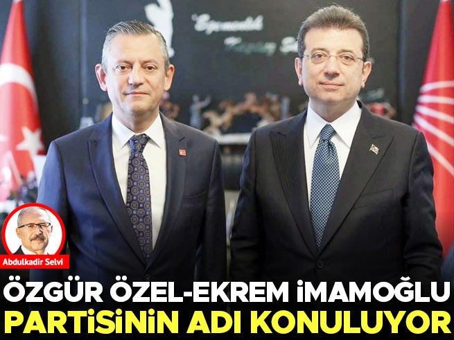 Özgür Özel ile Ekrem İmamoğlu'nun Yeni Parti Girişiminde İlk Adım