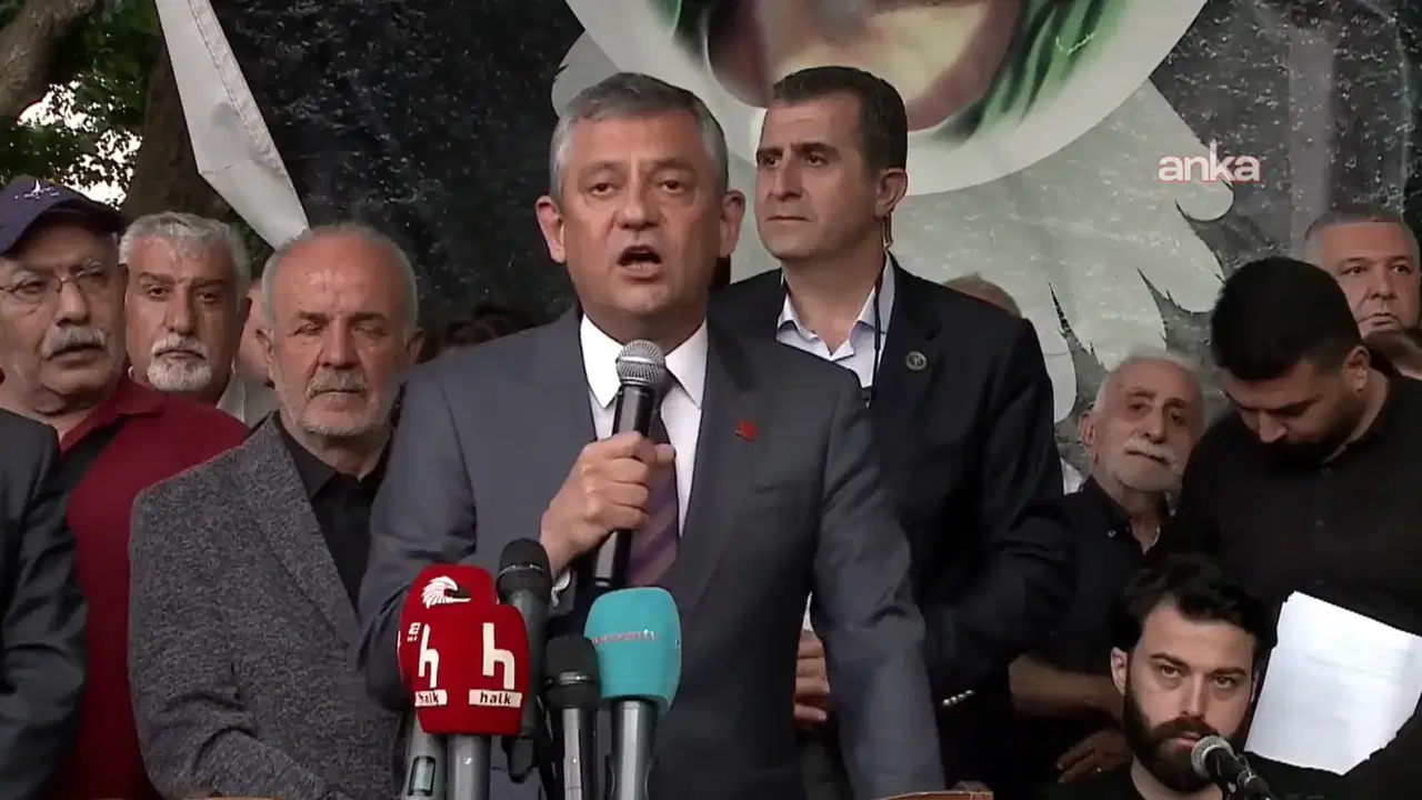 Özgür Özel: 'Zalimin karşısında, mazlumun yanındayız