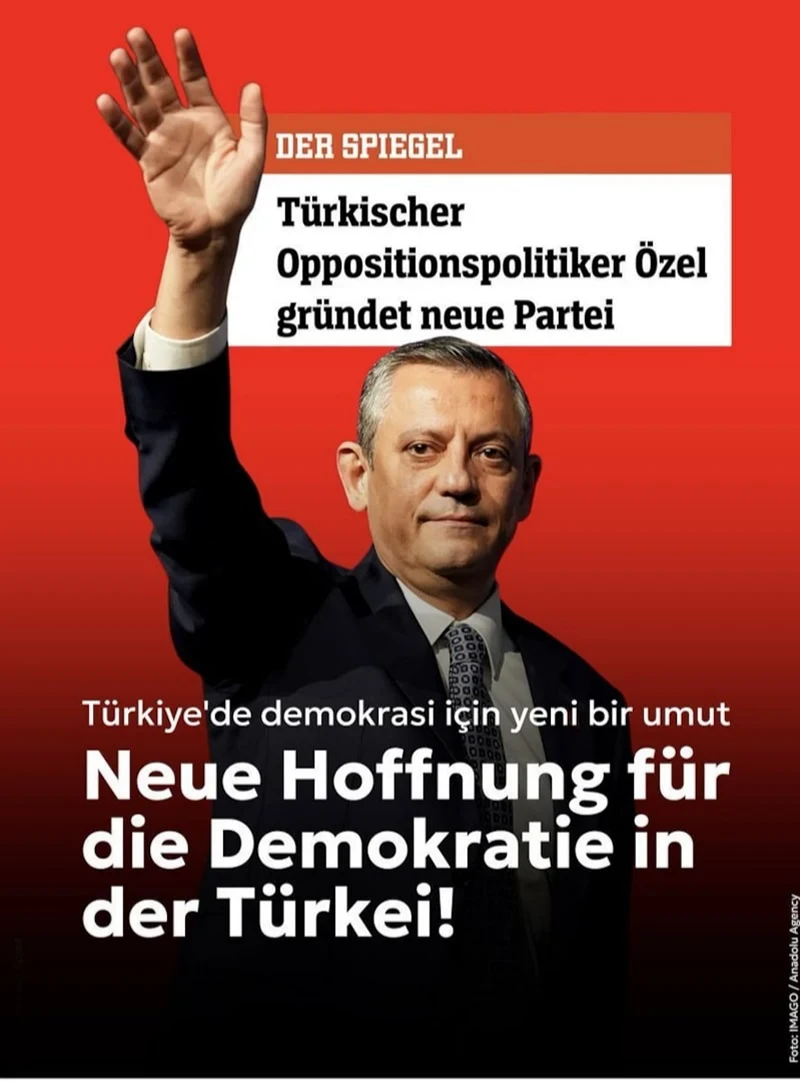 Özgür Özel'e ilk tebrik Batı'dan: CHP'den ayrılıp yeni parti kuracak