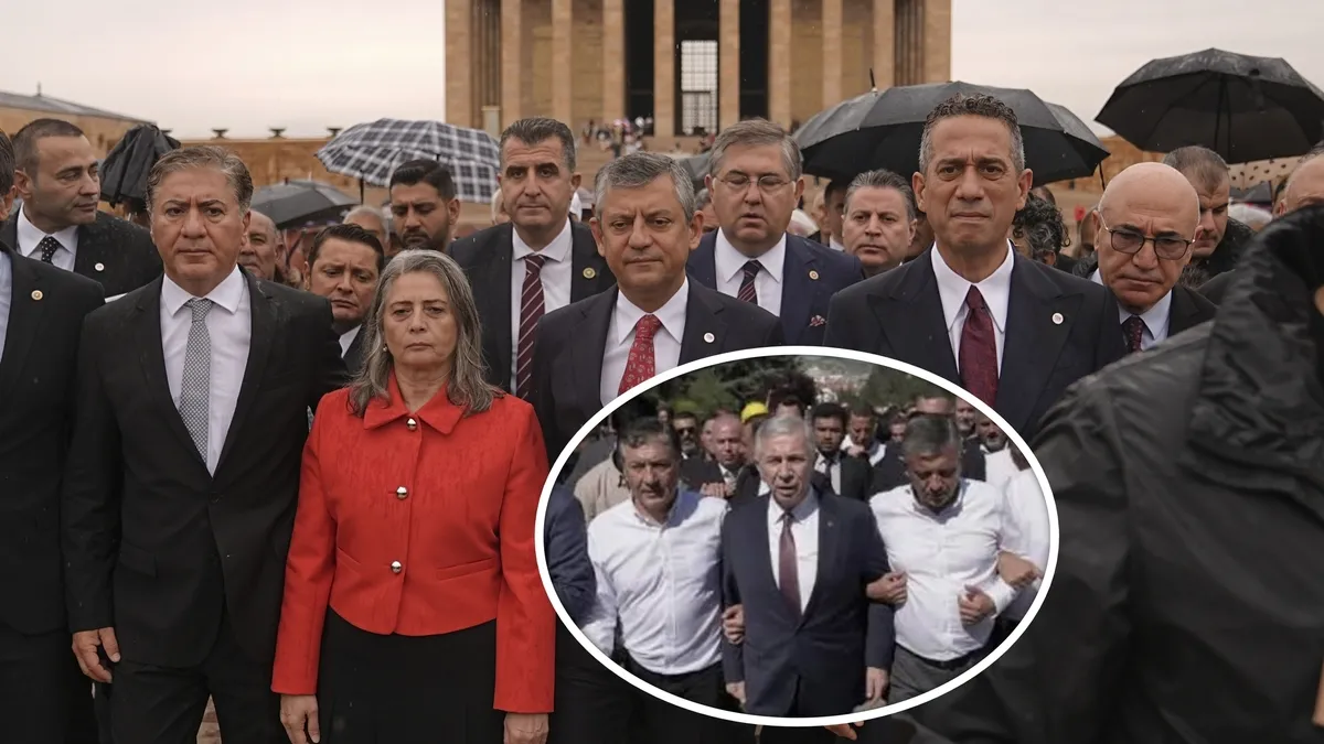 Özgür Özel, Mansur Yavaş'sız Anıtkabir'de
