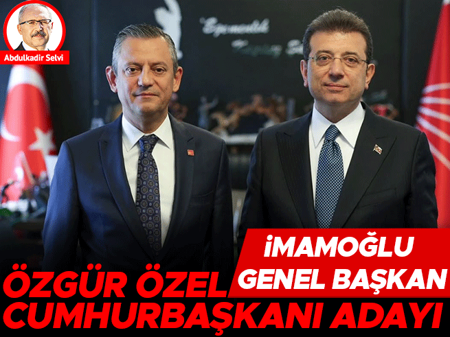 Özgür Özel ve İmamoğlu’ndan yeni parti: Cumhurbaşkanı adayı İmamoğlu