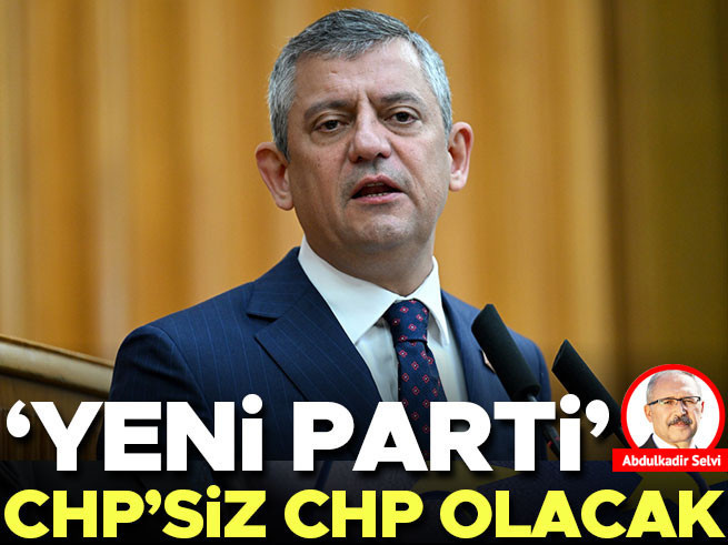Özgür Özel Yeni Partinin İsmini Açıkladı: CHP'siz CHP