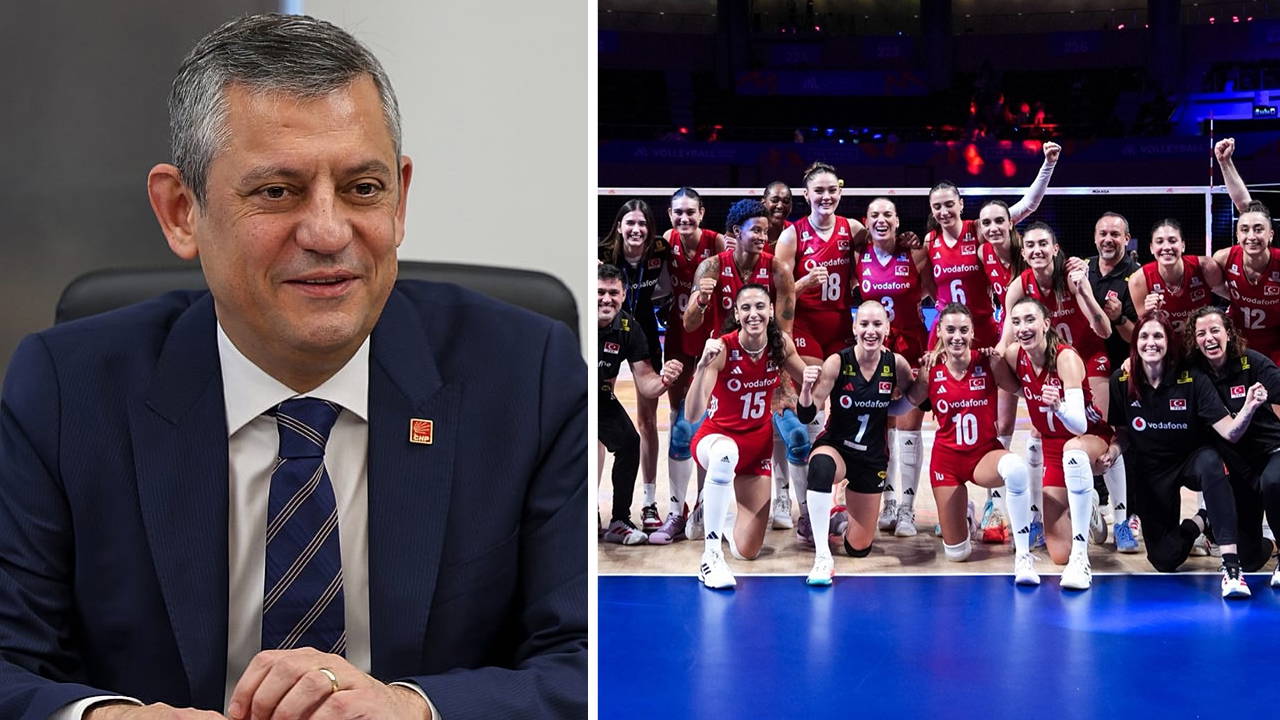 Özgür Özel'den Filenin Sultanları'na tebrik: Gururumuz oldunuz