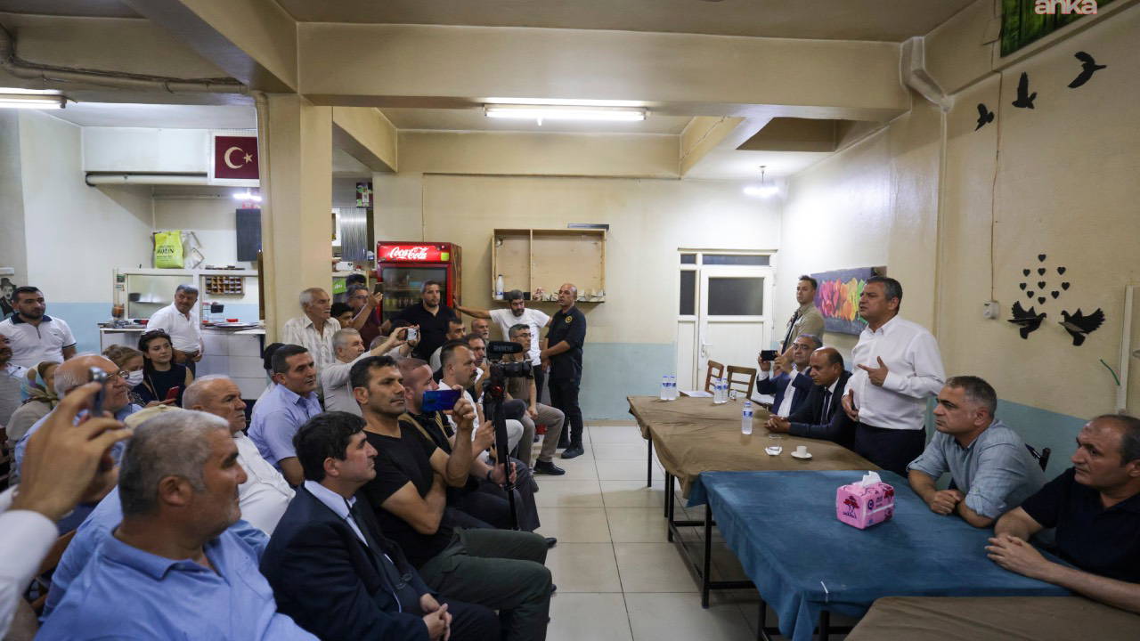 Özgür Özel'den Gaziantep'te sendika ziyareti