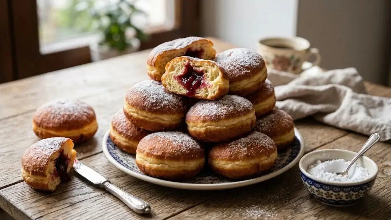 Paczki Tarifi: Kahvaltıya Tatlı Bir Leh Dokunuşu