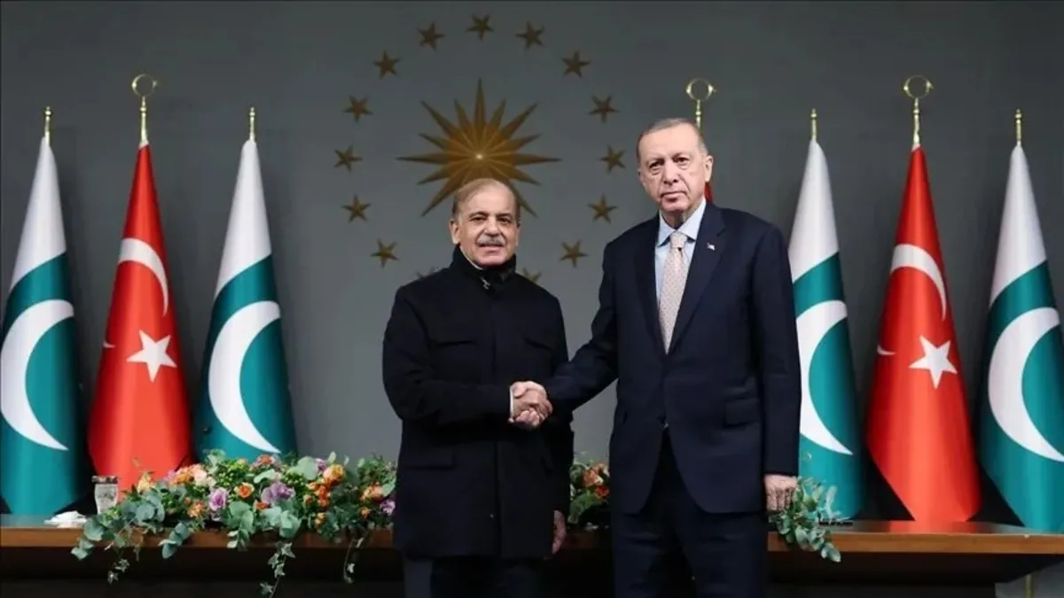 Pakistan Başbakanı Şerif Türkiye'de: Erdoğan ile kritik görüşme başladı
