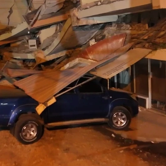 Panama'da 7,7'lik Depremin Yıkımı Havadan Görüntülendi