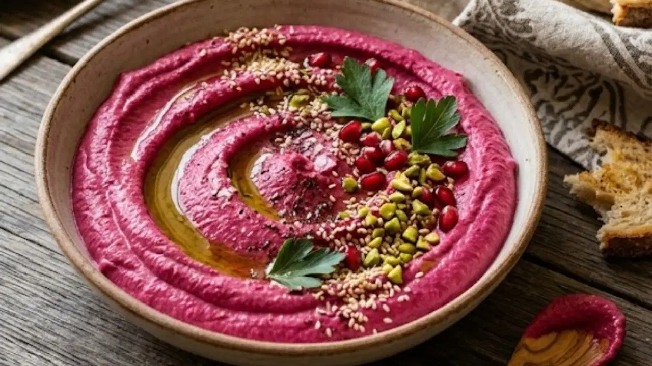 Sofranın Yıldızı Pembe Mucize: Pancar Mutabbal Tarifi