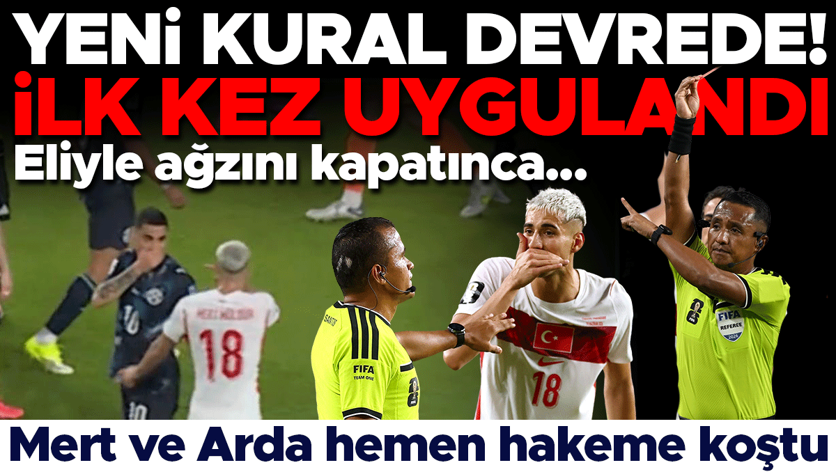 Paraguay 10 kişi kaldı! Yeni FIFA kuralı ilk kez milli maçta uygulandı
