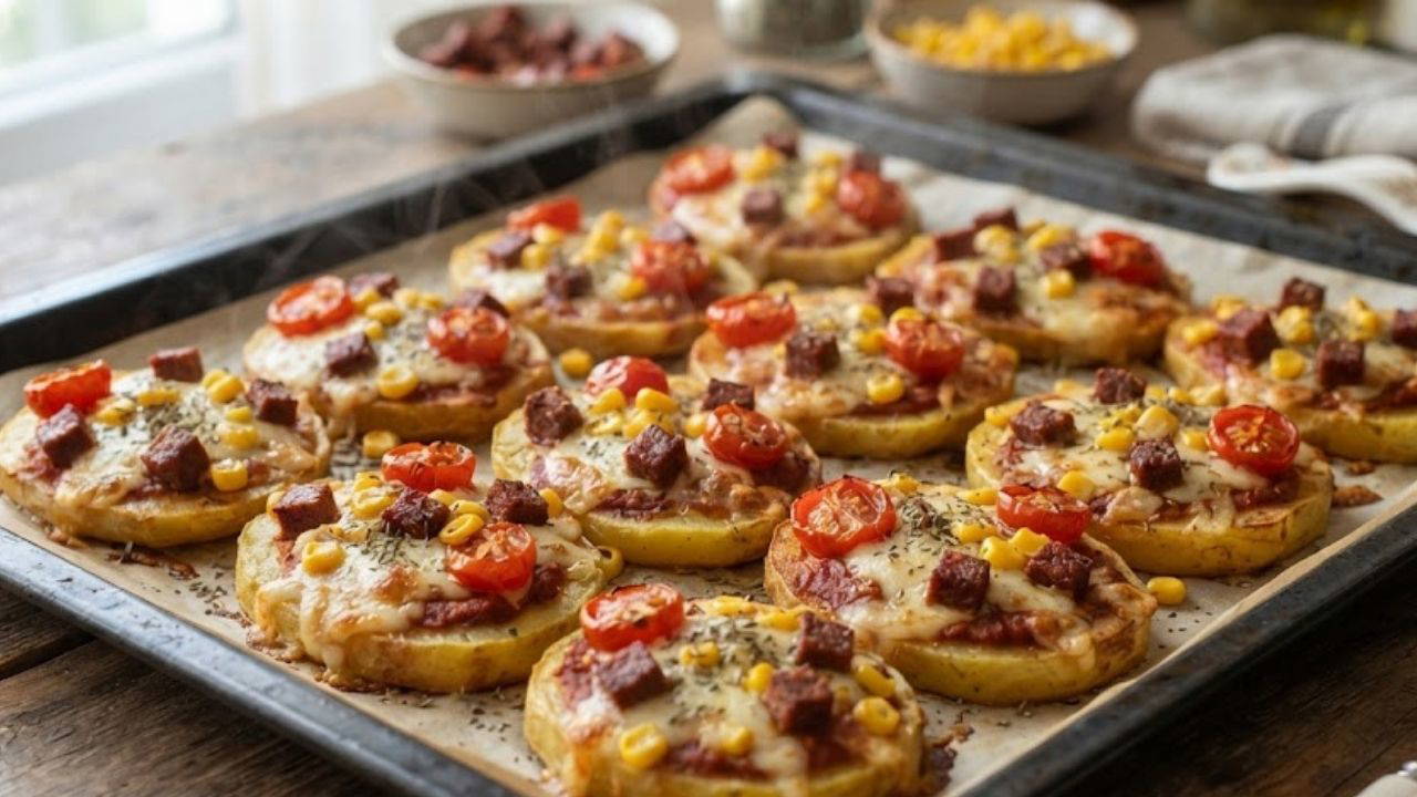 Patates Tabanlı Pizza: Hamursuz Pratik Lezzetin Yeni Gözdesi