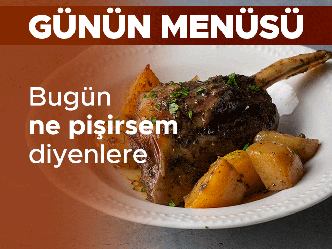 Patatesli kuzu incikle bugün ne pişirsem dert değil