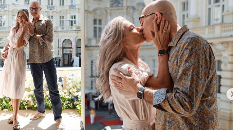 Ayağında Sokak Terliği, Parmağında Pırıl Pırıl Alyans: Paulina Porizkova ve Jeff Greenstein İtalya'da Evlendi