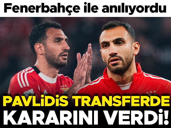 Pavlidis'ten Fenerbahçe'ye cevap: Benfica'da kalıyor