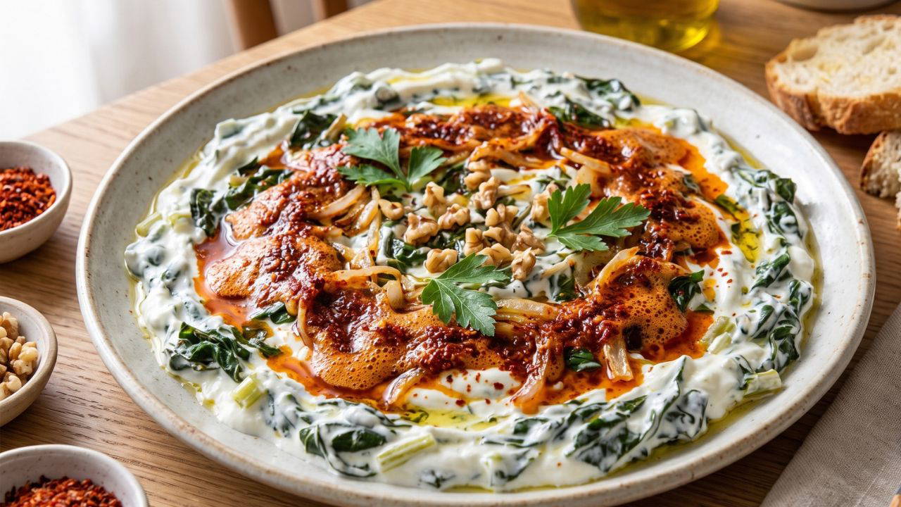 Pazıyı böyle deneyin! Yoğurtlu pazı borani tarifi