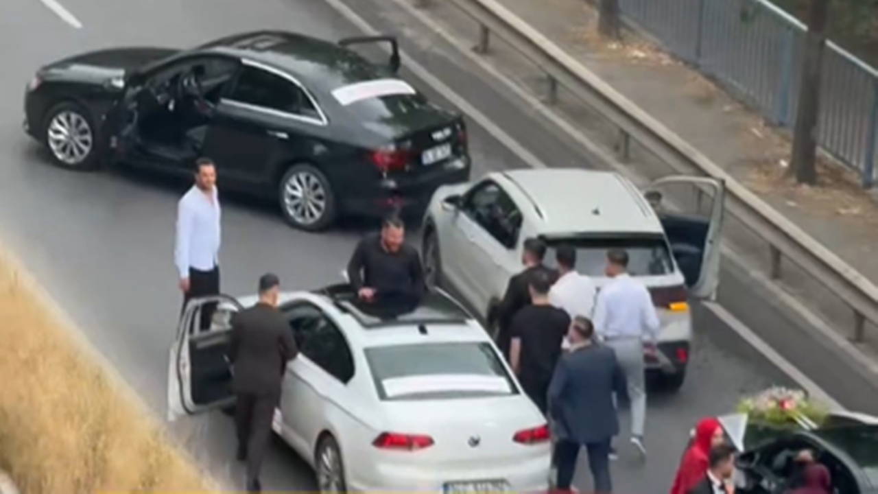 Pendik'te düğün konvoyu trafiği kilitledi: 6 sürücüye 290 bin TL ceza