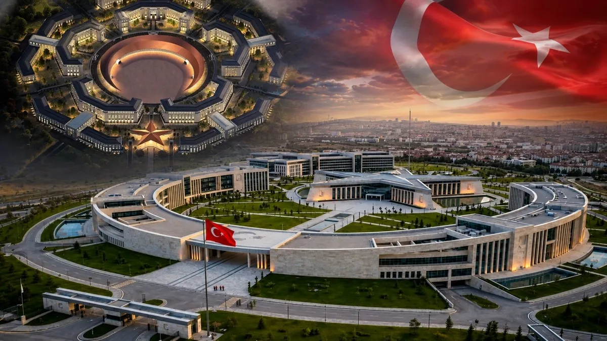 Pentagon'a rakip Türk kalesi: Ay Yıldız Karargahı nerede, özellikleri neler ve neden nükleer füze bile delemiyor