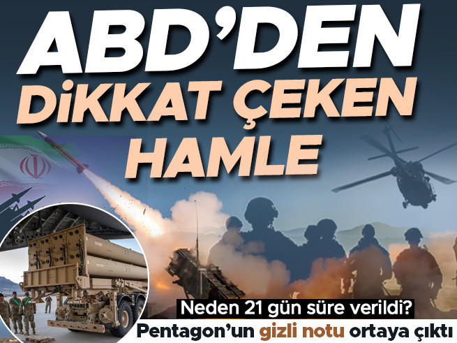 Pentagon’un 21 Günlük Gizli Notu! Savunma Sanayisine Yeni Dönem