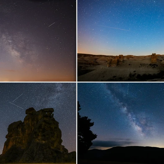 Perseid Meteor Yağmuru Türkiye'den Görüntülendi: Gökyüzünde Görsel Şölen