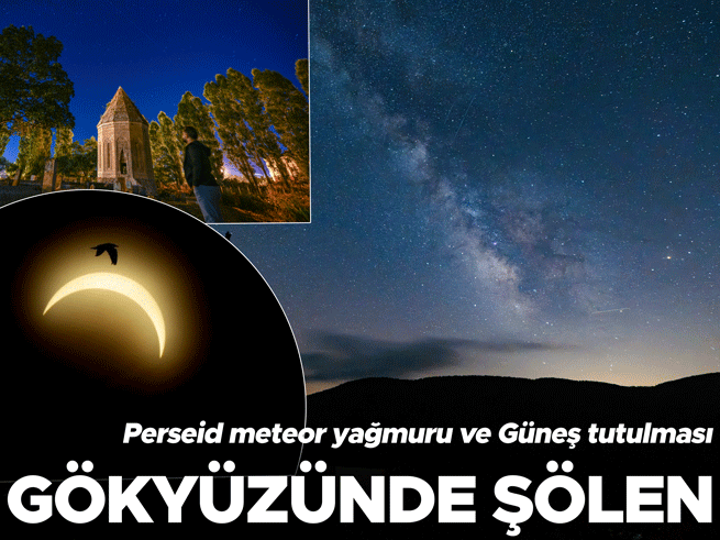 Gökyüzü Şöleni: Perseid Meteor Yağmuru ve Güneş Tutulması