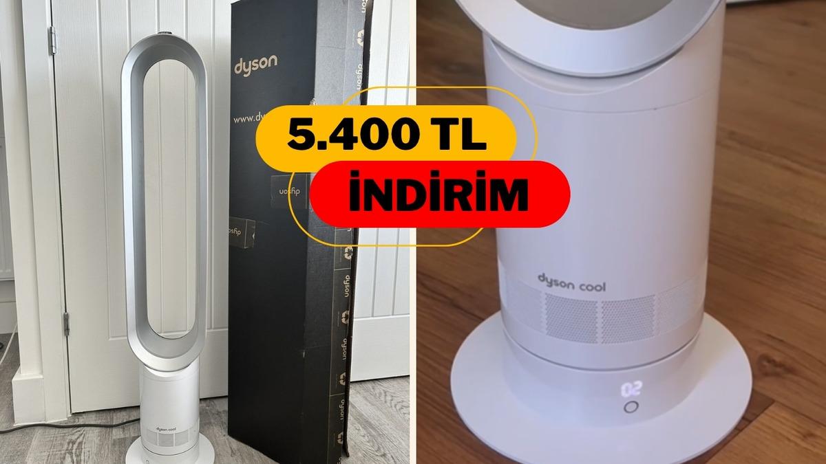 Pervanesiz Dyson Cool Fan Şimdi İndirimde: Güvenli ve Kolay Temizlik