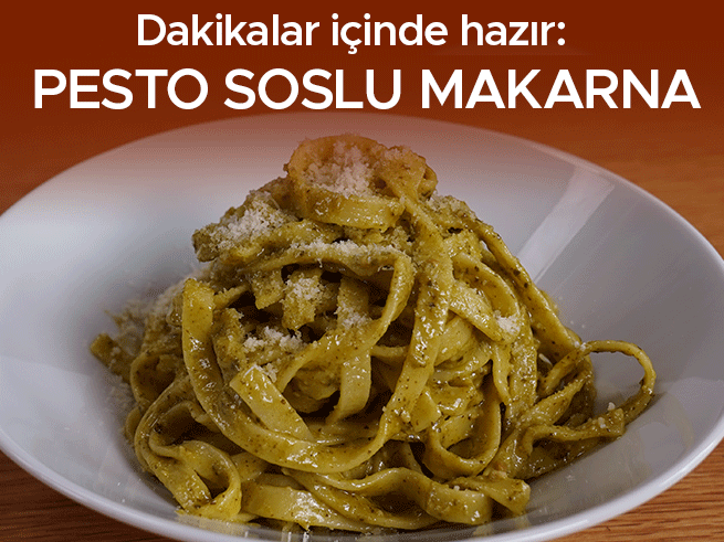 Pesto Soslu Makarna: İtalyan Lezzetini Evinize Taşıyın