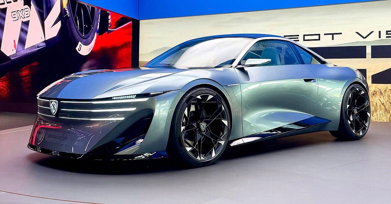 Peugeot RCZ Vision: 500 HP Elektrikli Spor Otomobil Konsepti
