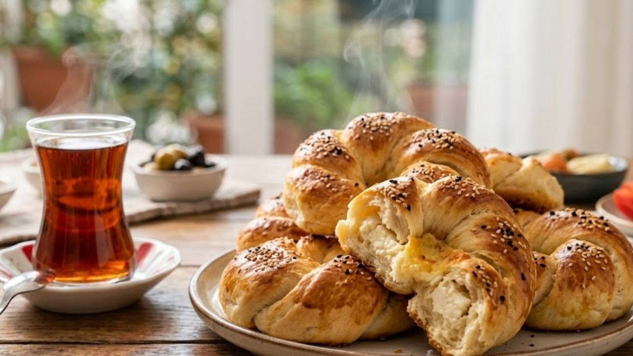 Sabah çayının vazgeçilmezi: Peynirli açma tarifi