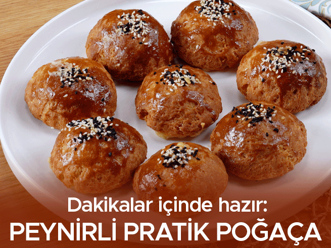 Peynirli pratik poğaça tarifi: Çay saatine özel lezzet