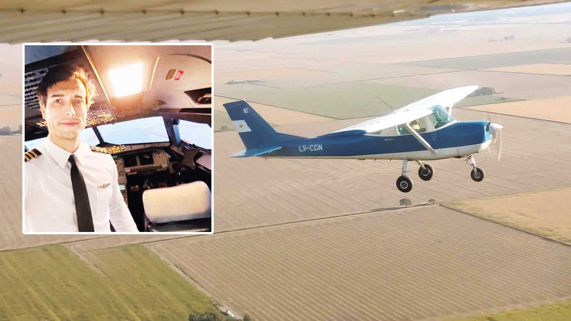 Pilot havada uçağın kapısını açıp kendini boşluğa bıraktı
