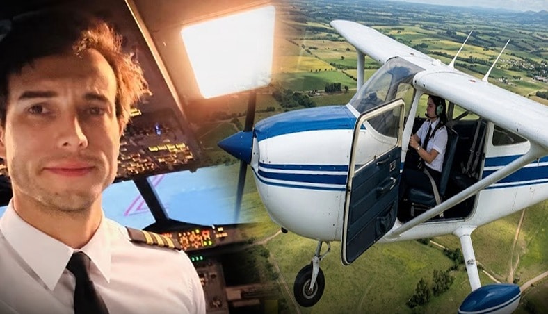 Pilot uçaktan atladı: Öğrenci tek başına iniş yaptı