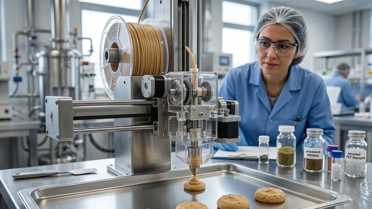 Plastikten kurabiye: Geleceğin gıdası mı geliyor