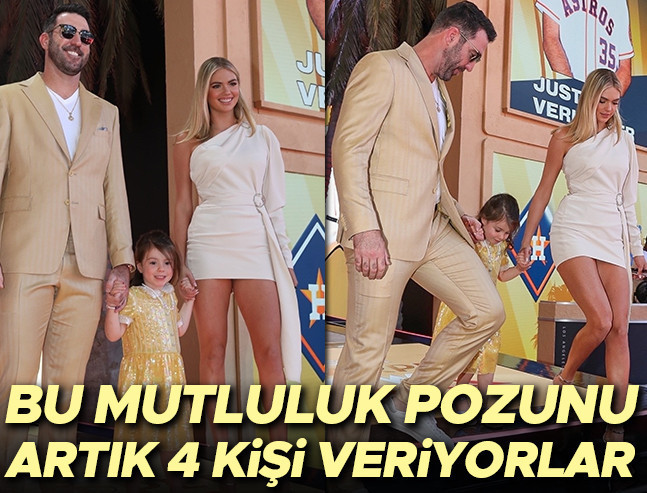 Podyumun sarışın yıldızı evlenince mesleğini bıraktı, şimdi dört kişilik mutlu bir aile