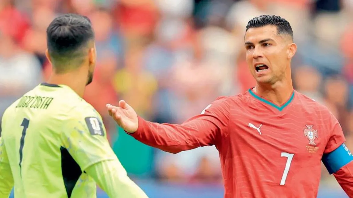 Portekiz şaşırttı! Ronaldo maç sonu çılgına döndü