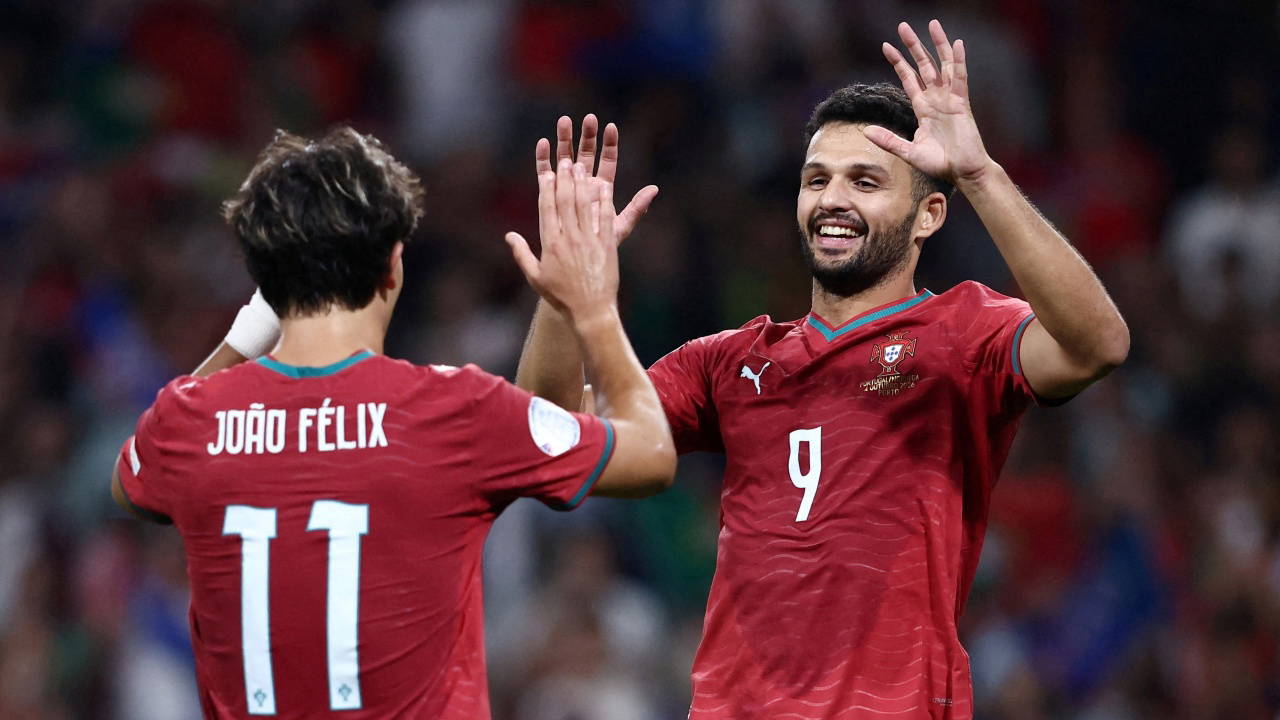 Portekiz Uluslar Ligi'nde 4'te 4 yaptı: Norveç'i 2-1 mağlup etti