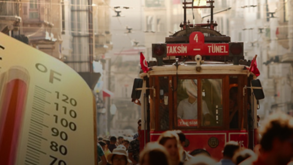 Poyraz gidiyor, kavurucu sıcaklık geliyor: İstanbul yanacak