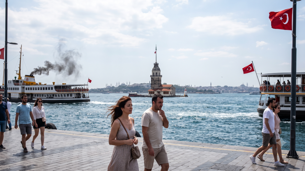 Poyraz İstanbul'u Vuruyor: 11 İl İçin Rüzgar Uyarısı