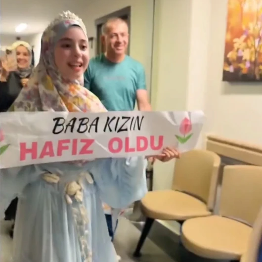 Prof. Dr. Bülent Köstü'nün Kızından Hafızlık Sürprizi