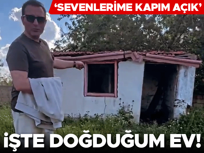 Rafet El Roman doğduğu eve döndü: 'Hikâyemin başladığı yer