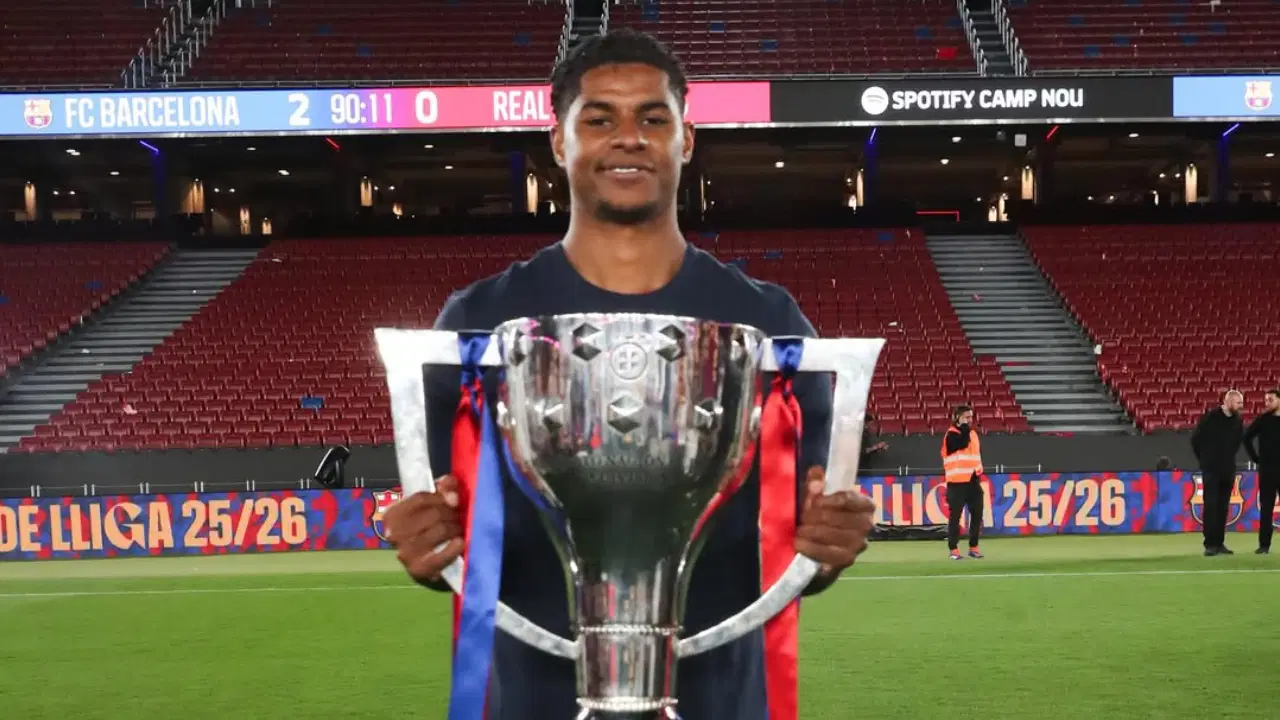Rashford'dan Barcelona'ya Veda Mesajı